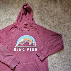 Ouray King Pine Ski Resort White Mountains Womens L Sweatshirt New Hampshire